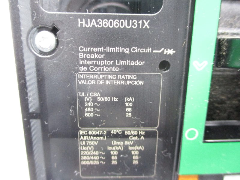 SQUARE D HJA36060U31X 600V 60A (AS PICTURED) NSNP