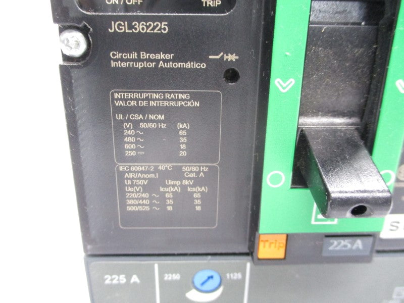 SCHNEIDER ELECTRIC JGL36225 600V 225A NSNP