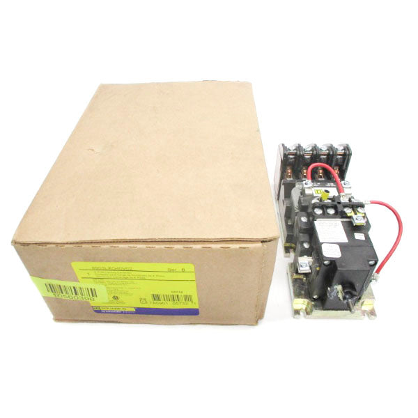 SQUARE D 8903LXO40V02 SER. B 110-120V 30A NSMP