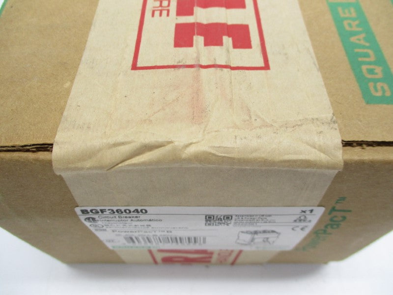 SQUARE D BGF36040 480V 40A (GREEN) NSFS