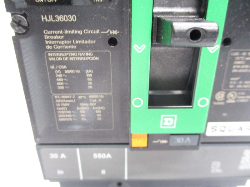 SQUARE D HJL36030 600V 30A (GREEN) NSMP