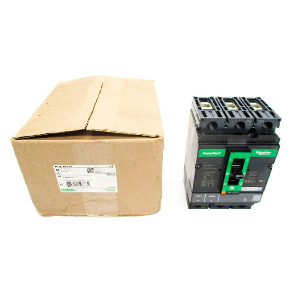 SQUARE D HGL36125 600V 125A (GREEN) NSMP
