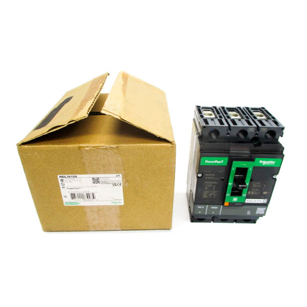 SQUARE D HDL36100 600V 100A (GREEN) NSMP