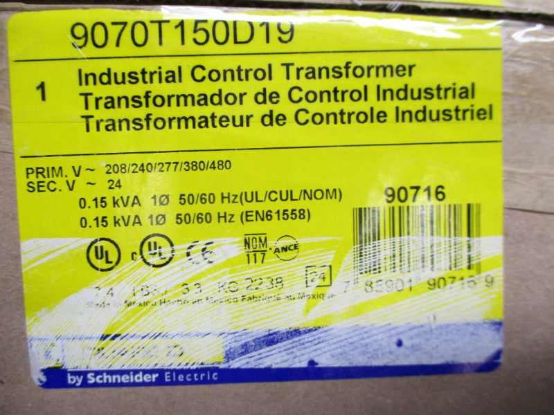 SQUARE D 9070T150D19 480V NSMP
