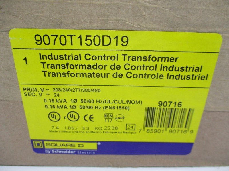 SQUARE D 9070T150D19 480V NSFS