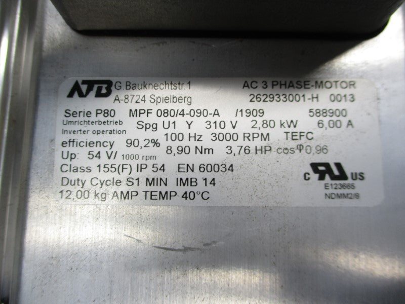 ATB MPF080/4-090-A/1909 310V 6A NSNP