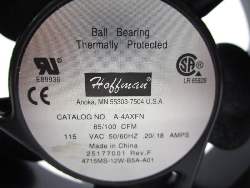 HOFFMAN A-4AXFN 115VAC .20/.18A NSMP