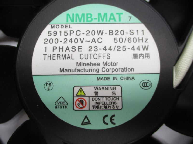 MINEBEA 5915PC-20W-B20-S11 200-240VAC UNMP