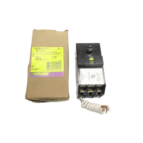 SQUARE D QOB350GFI 120V 50A NSMP