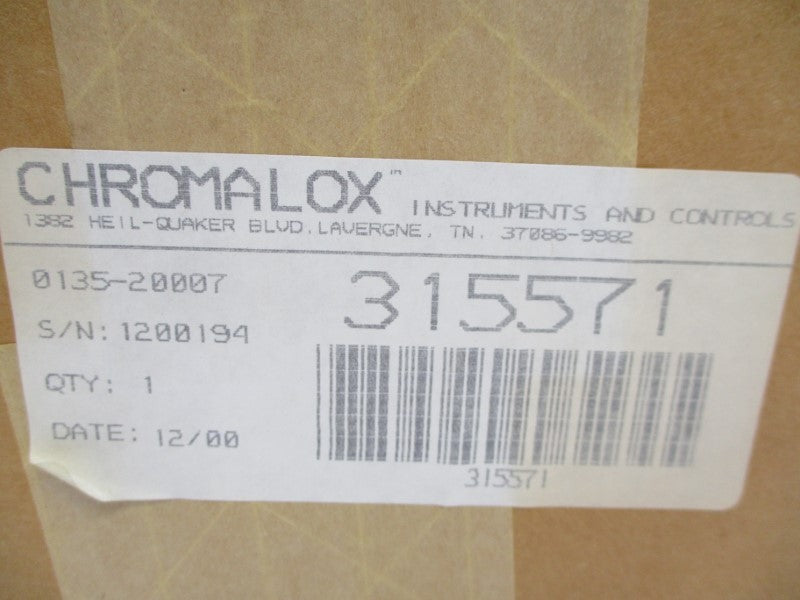CHROMALOX 0135-20007 315571 NSFS