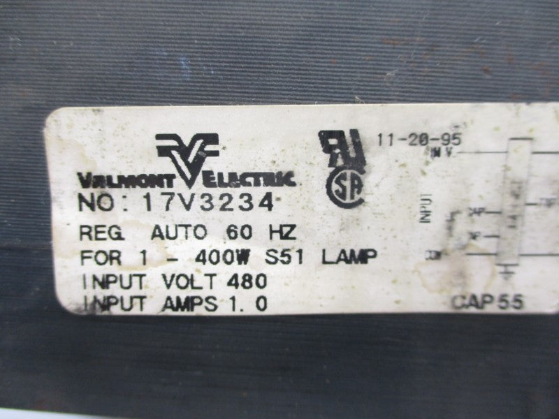 VALMONT ELECTRIC 17V3234 480V 1A NSNP