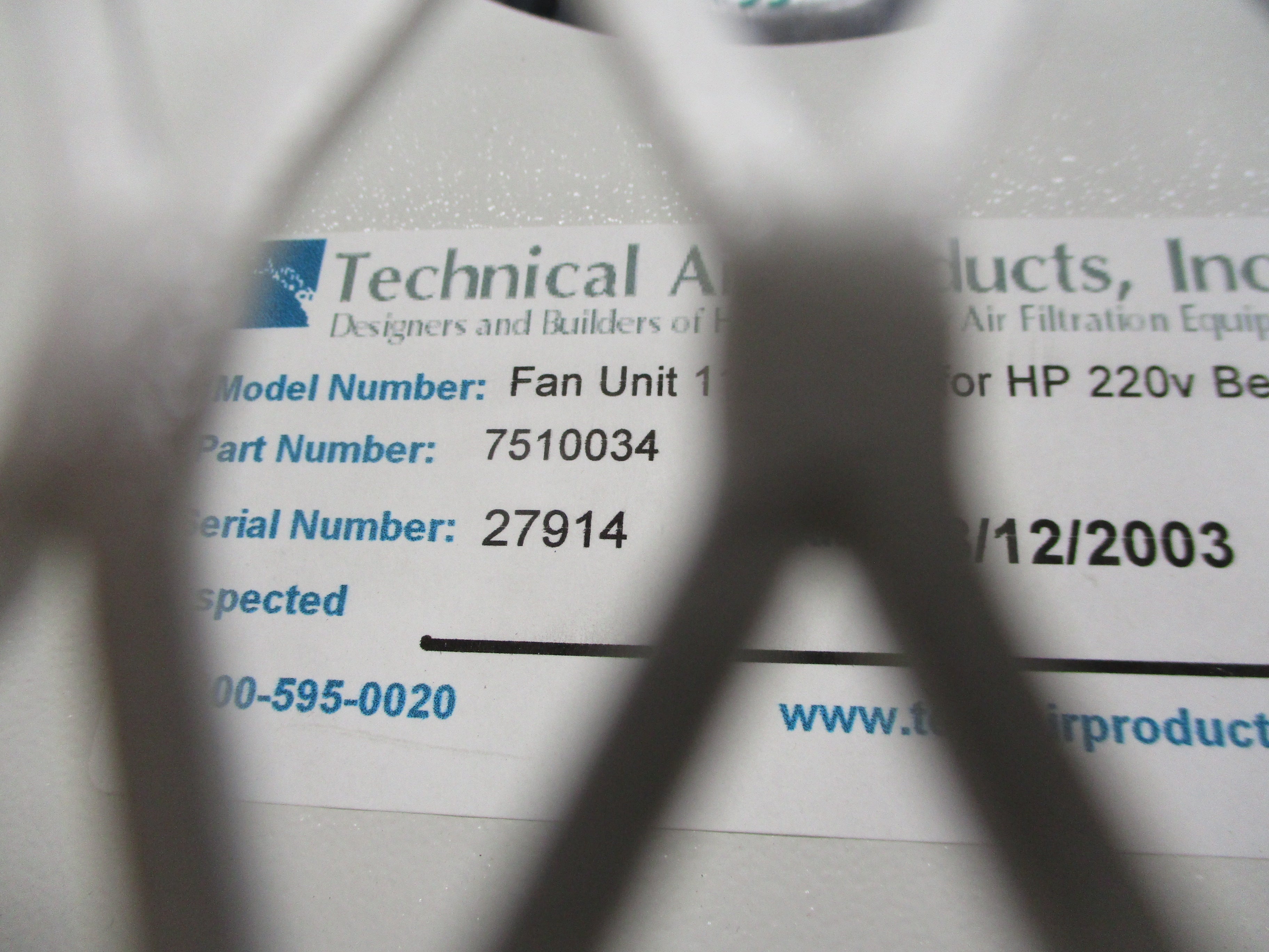 TECHNICAL AIR PRODUCTS P5-11.25-30.00-4-U1-DU-1D-00-0 220V NSMP