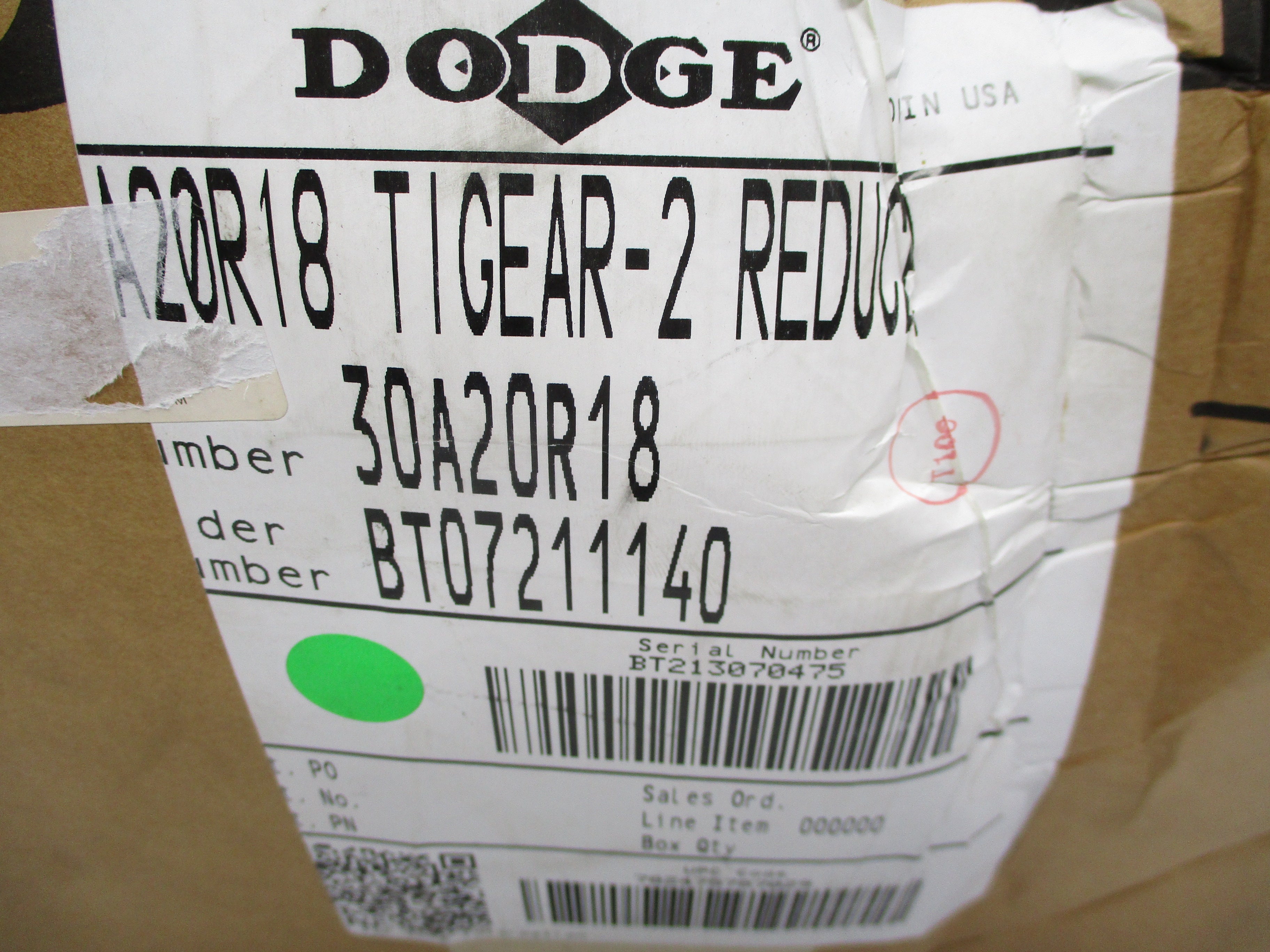 DODGE A20R18 30A20R18 NSFS