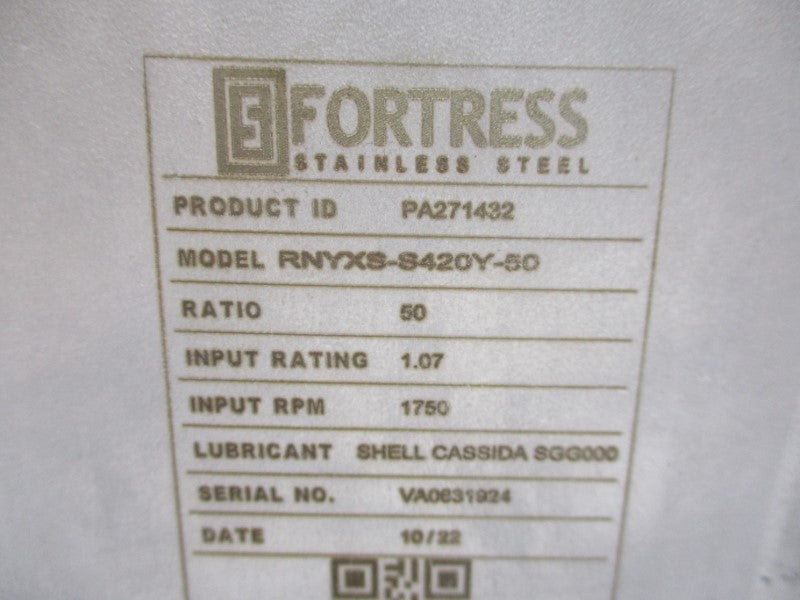 SUMITOMO RNYXS-S420Y-50 PA271432 NSMP