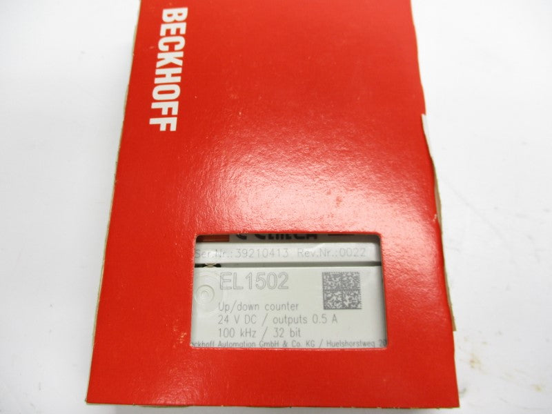 BECKHOFF EL1502 24VDC 0.5A NSMP