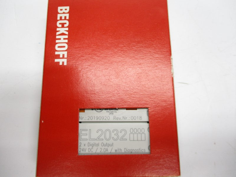 BECKHOFF EL2032 24VDC 2A NSMP