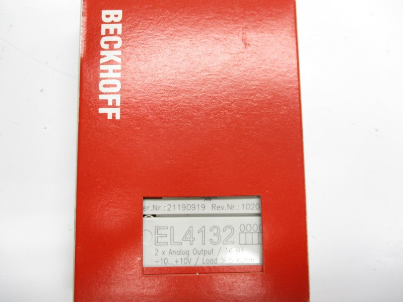 BECKHOFF EL4132 -10-+10V NSMP