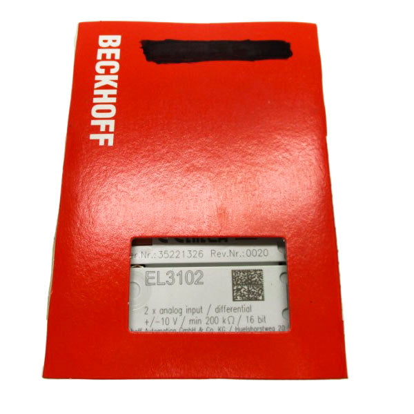 BECKHOFF EL3102 +/-10V NSFS