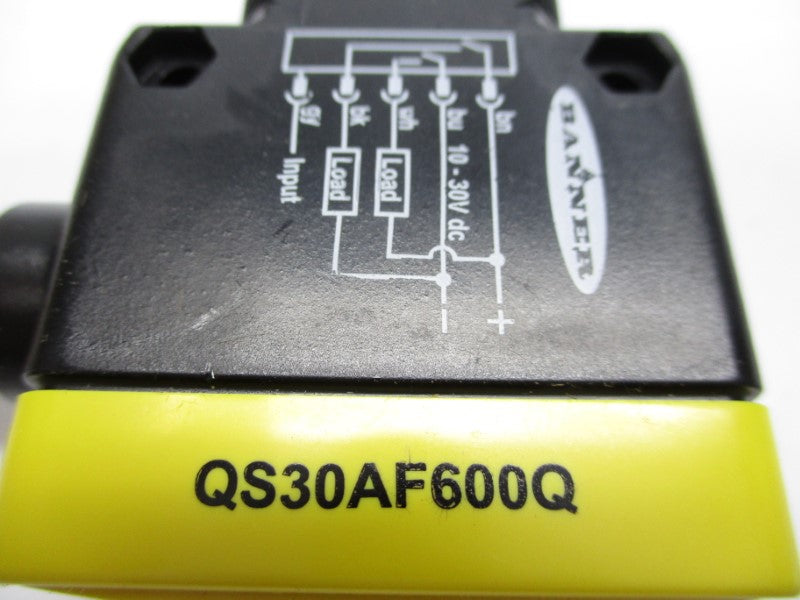 BANNER ENGINEERING QS30AF600Q 11980 10-30VDC NSMP