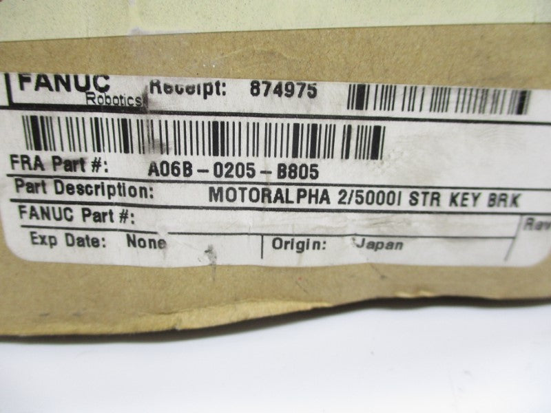 FANUC A06B-0205-B805 200-240V 3.5A NSMP