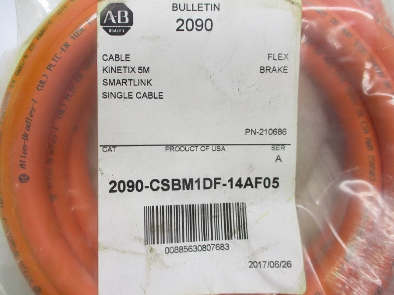 ALLEN BRADLEY 2090-CSBM1DF-14AF05 SER. A 5M NSMP