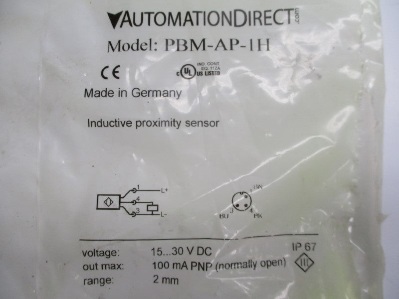 AUTOMATION DIRECT PBM-AP-1H 15-30VDC NSMP