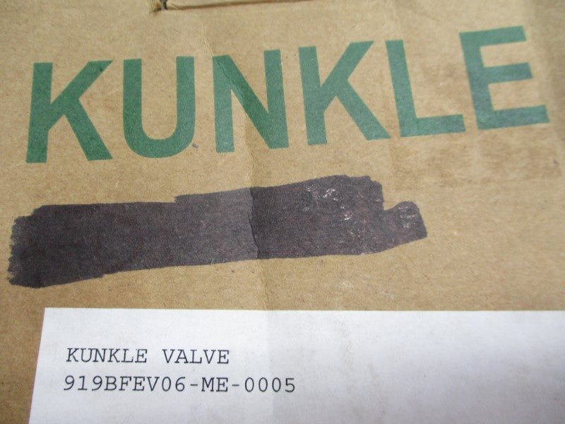 KUNKLE 919BFEV06-ME 1" NSMP