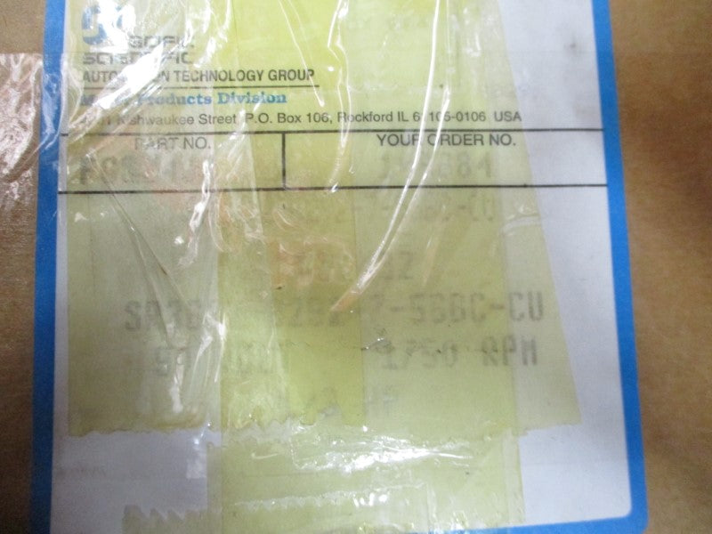 PACIFIC SCIENTIFIC SR3632-8292-7-56BC-CU 90VDC 3.2A NSMP