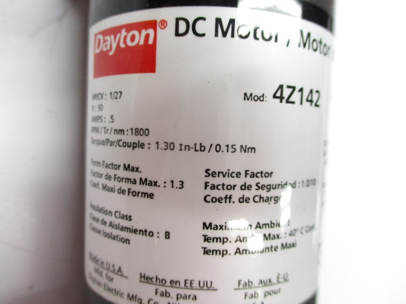 DAYTON 4Z142 90V 0.5A NSMP
