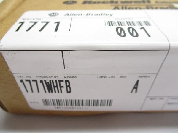ALLEN BRADLEY 1771-WHFB SER. A NSMP