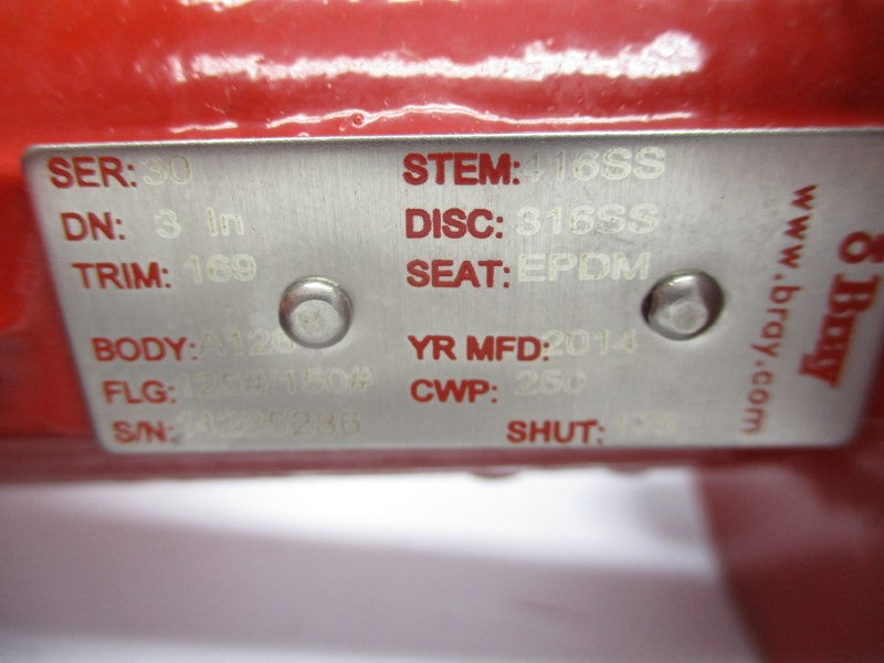 BRAY A126 SER. 30 3" NSNP
