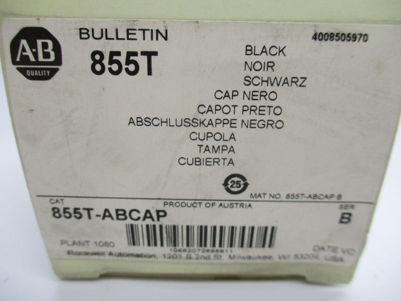 ALLEN BRADLEY 855T-ABCAP SER. B (WH) NSMP