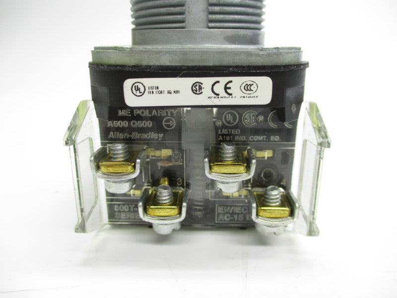 ALLEN BRADLEY 800T-B1B SER. T NSNP