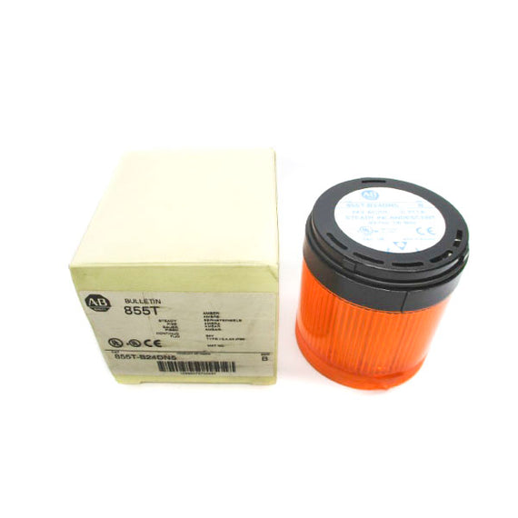 ALLEN BRADLEY 855T-B24DN5 SER. B 24VAC/DC 0.271A (NO BULB) (WH) NSMP