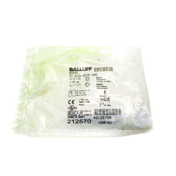 BALLUFF BESM12EG-PSC70F-S04G BES01PJ 10-30VDC NSMP