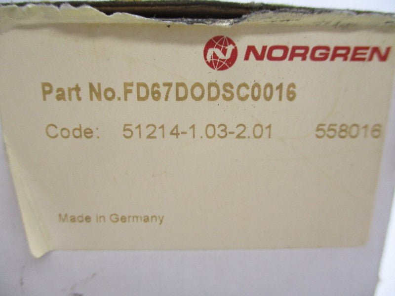NORGREN FD67DODSC0016 NSMP
