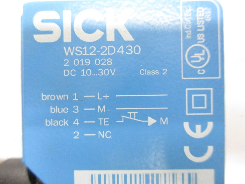 SICK WS12-2D430 2019028 10-30VDC NSMP