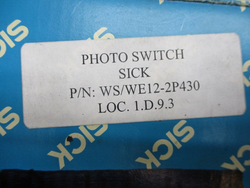 SICK WS12-2D430 2019028 10-30VDC NSMP