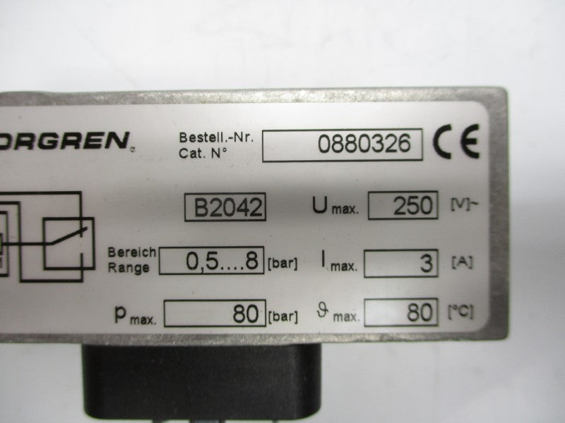 NORGREN 0880326 250V 3A NSMP