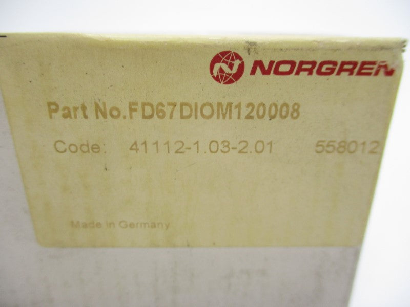 NORGREN FD67DIOM120008 NSFS