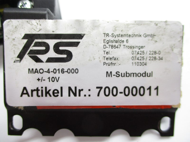 TRS MAO-4 +/-10V NSNP