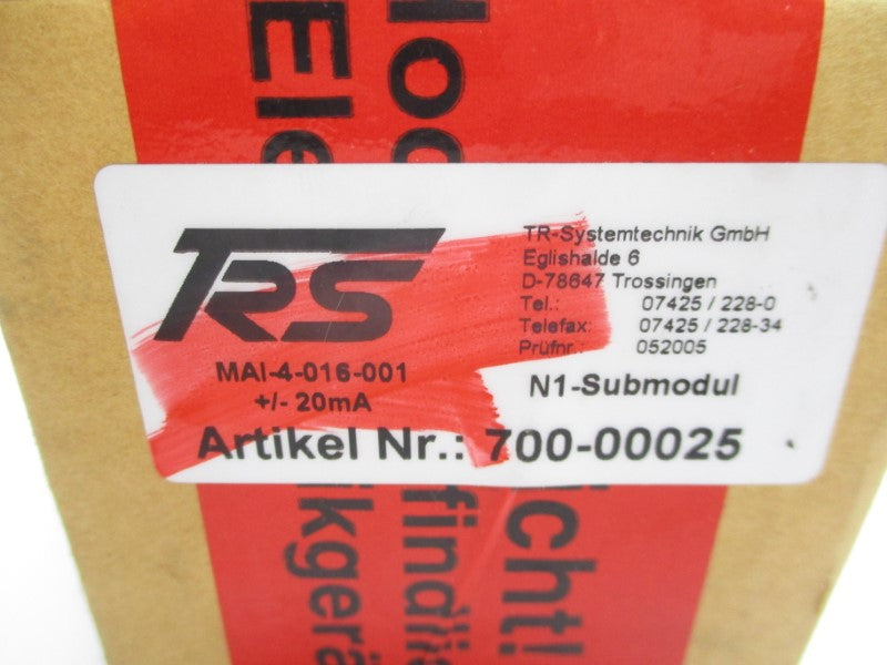 TRS MAI-4 700-00025 NSMP