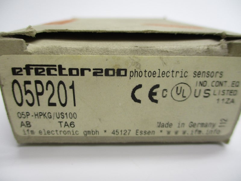 IFM EFECTOR 05P-HPKG/US100 05P201 10-36V NSMP