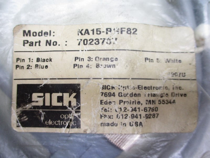 SICK KA15-RGF82 7023787 NSMP