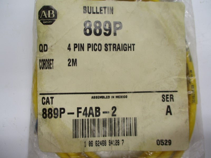 ALLEN BRADLEY 889P-F4AB-2 SER. A 75VDC NSMP