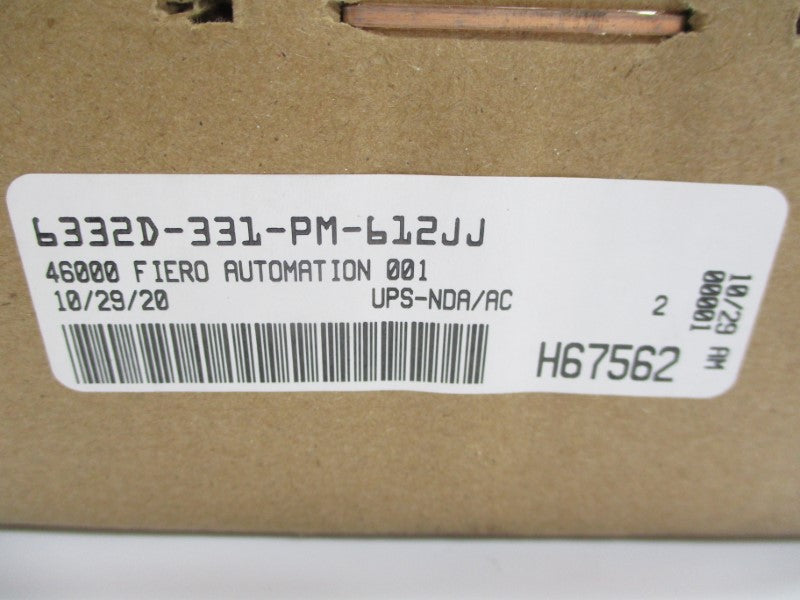 MAC 6332D-331-PM-612JJ 24VDC 150PSI 3/4" NSMP