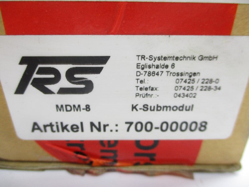 TRS 700-00008 MDM-8 24V (PKG OF 2) NSMP