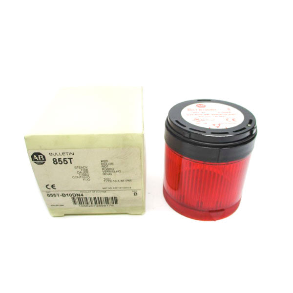 ALLEN BRADLEY 855T-B10DN4 SER. B 120VAC 0.058A (NO BULB) (WH) NSMP