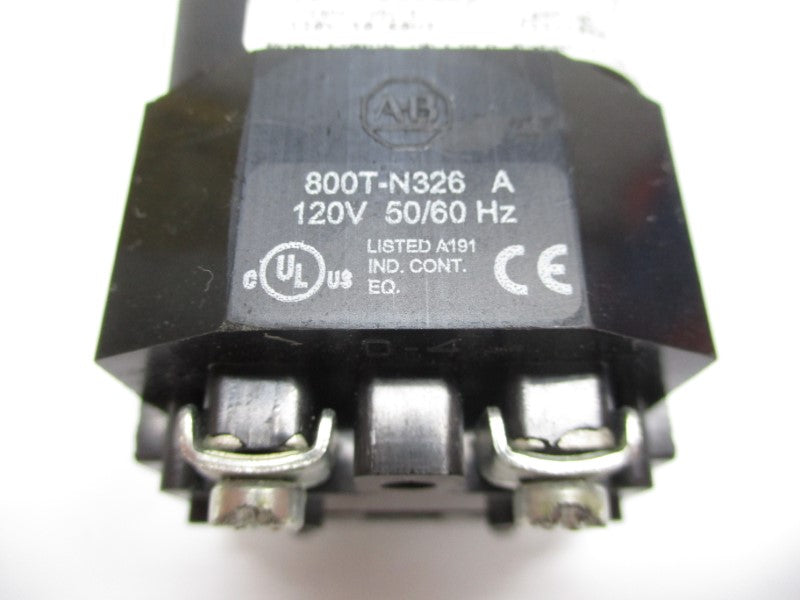 ALLEN BRADLEY 800T-PB16GD1 SER. T 120V NSNP