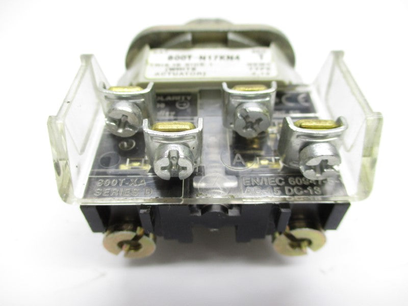 ALLEN BRADLEY 800T-N17KN4 SER. T UNMP